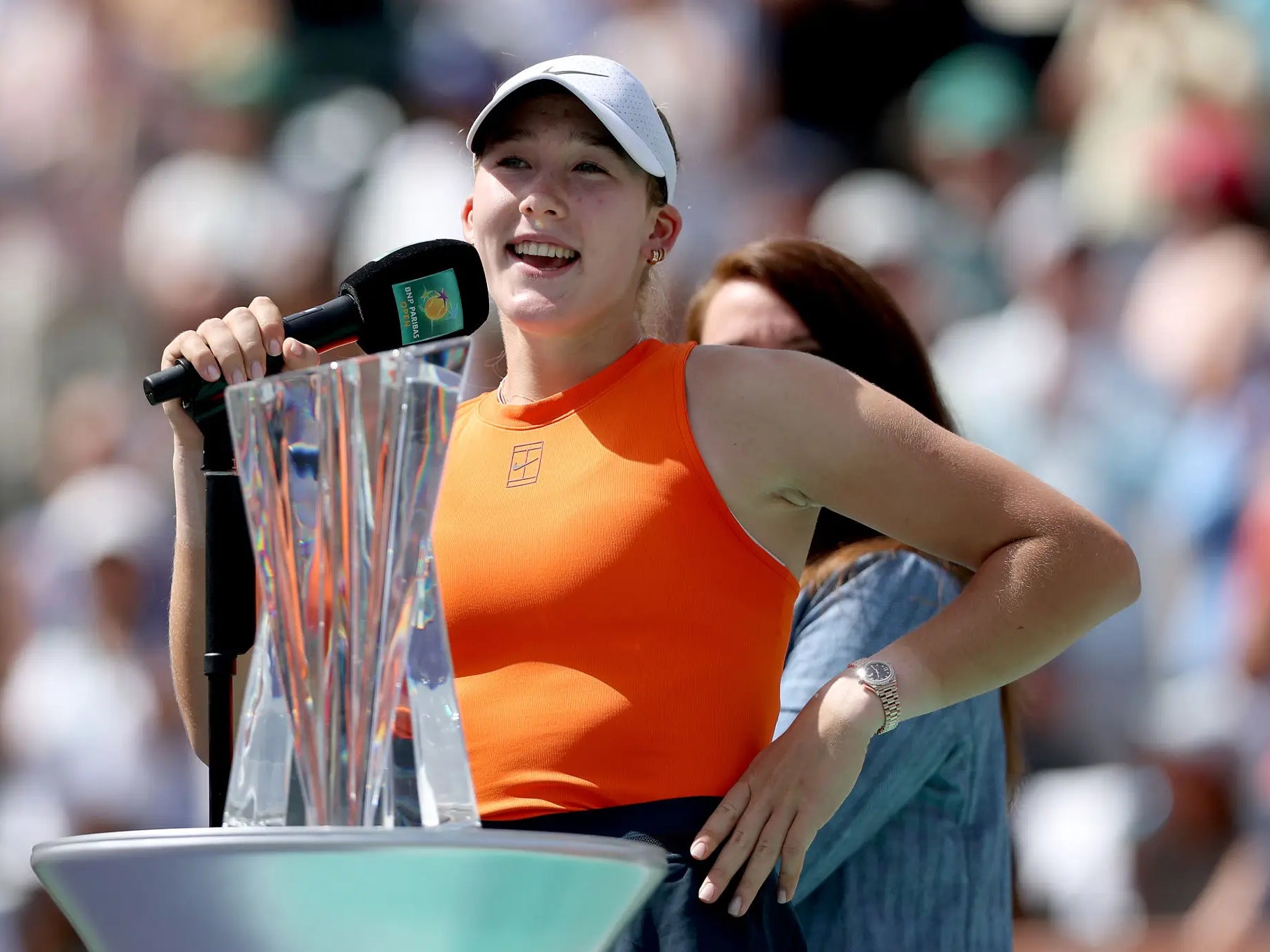 Thanking Yourself After Taking Down The #1 Player In The World To Win A Tennis Tournament Is An All-Time Power Move