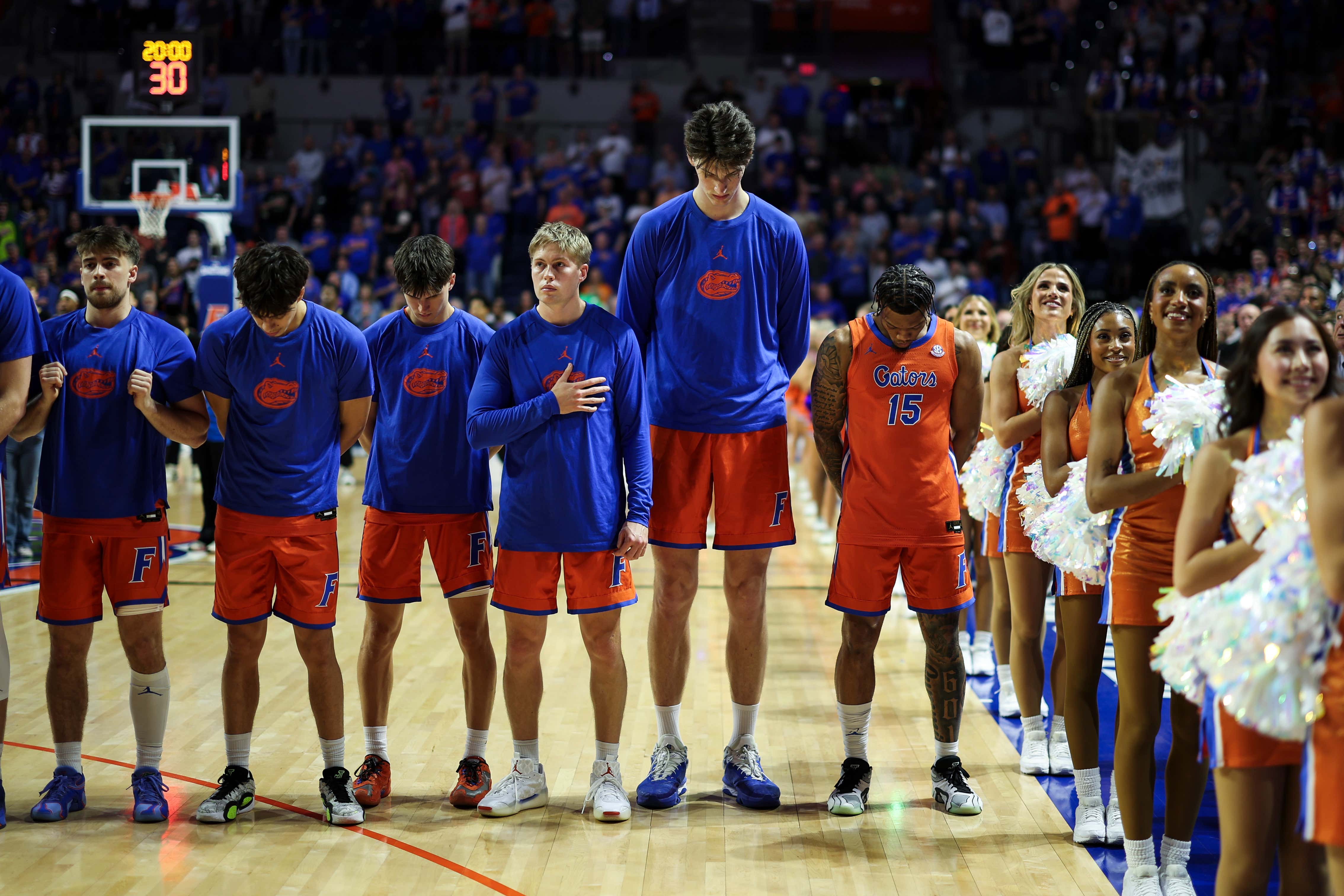 Florida's 7-foot-9 Center Olivier Rioux is Entering The Transfer Portal