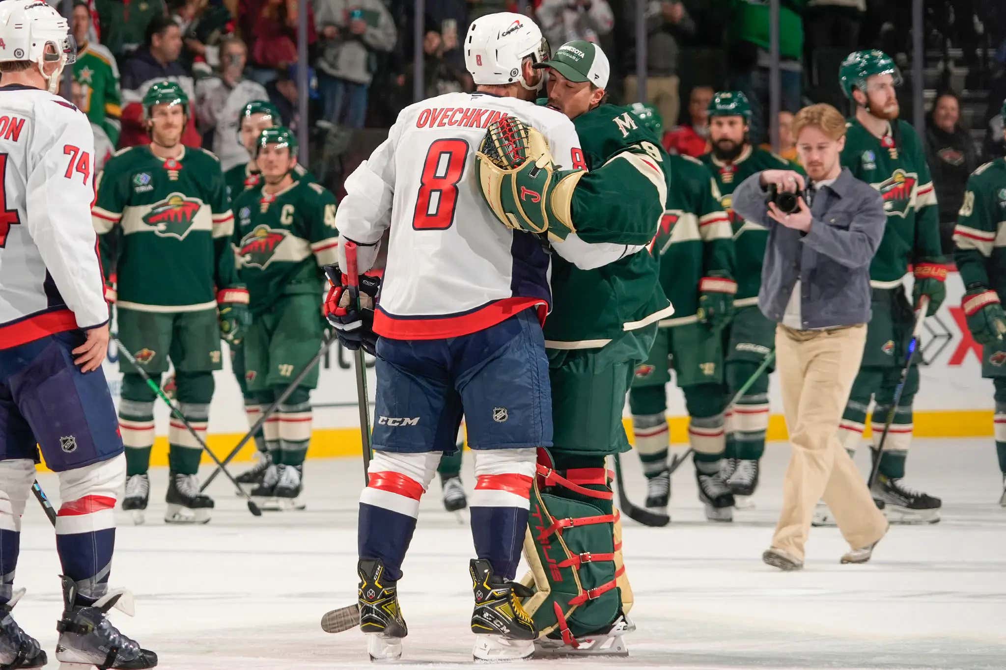 Some Things: Ovechkin Making Sure All The Capitals Players Stayed On The Ice To Shake Marc-Andre Fleury's Hand Was A Legendary Touch Of Class