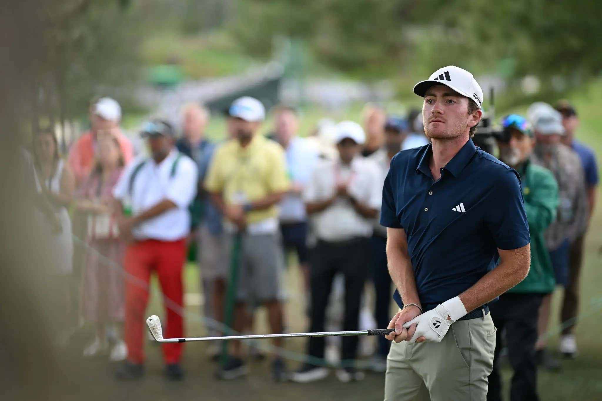 Nick Dunlap Took Out His Anger After Shooting A 90 At The Masters By Bringing 100 Balls To His Rental Home, Launching Them Into The Woods