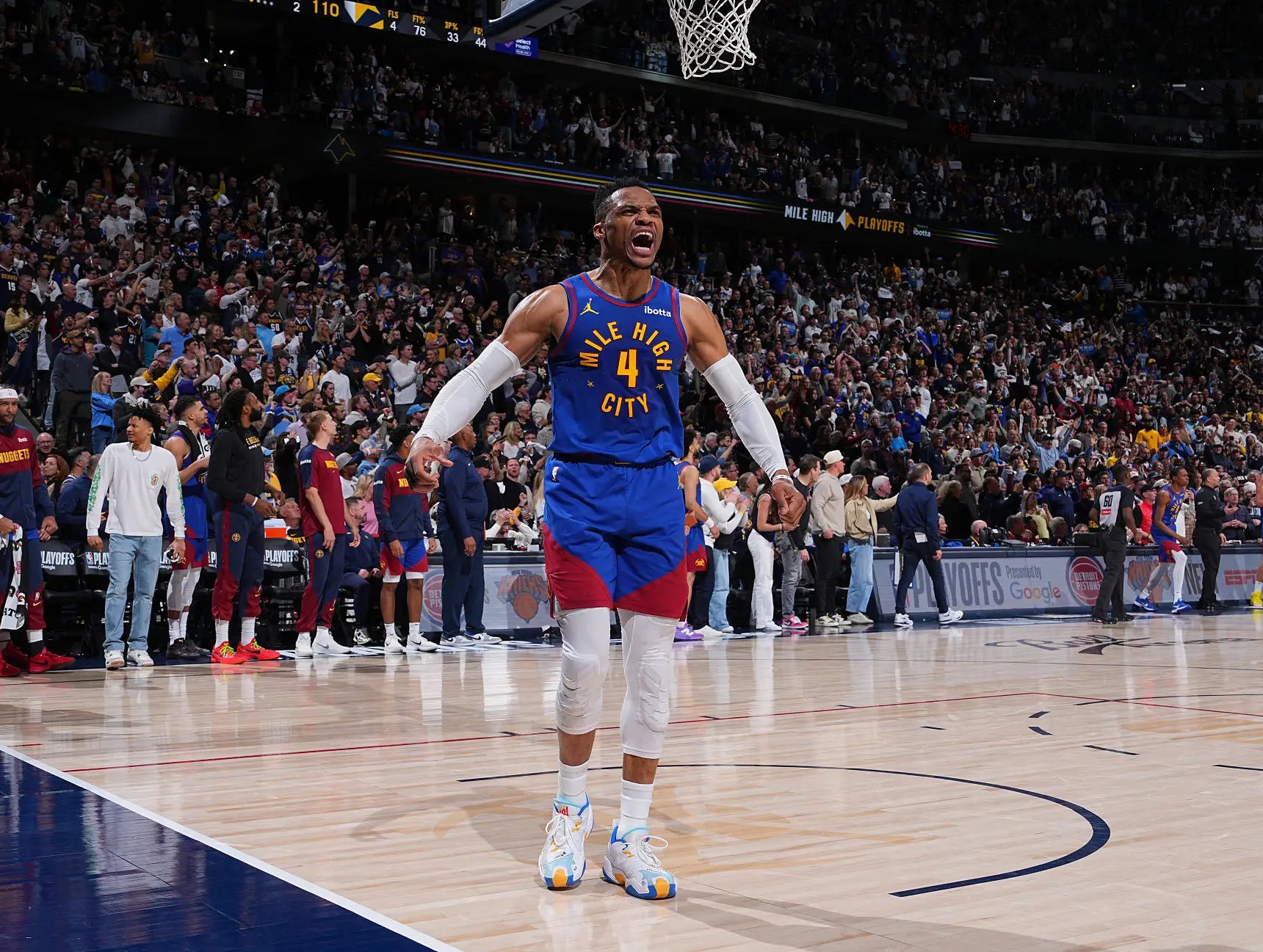 The Nuggets Survived The Russell Westbrook Rollercoaster And Take Down The Clippers In An OT Thriller To Win Game 1