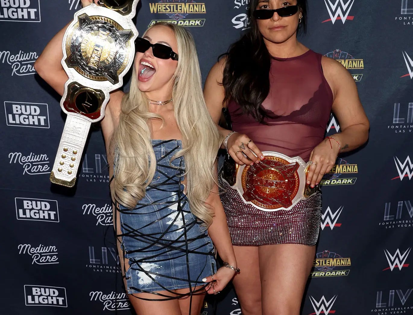 WATCH: Liv Morgan Danced In A Shoestring Dress With Kelly Kelly Ahead Of Her Tag Team Match At WrestleMania