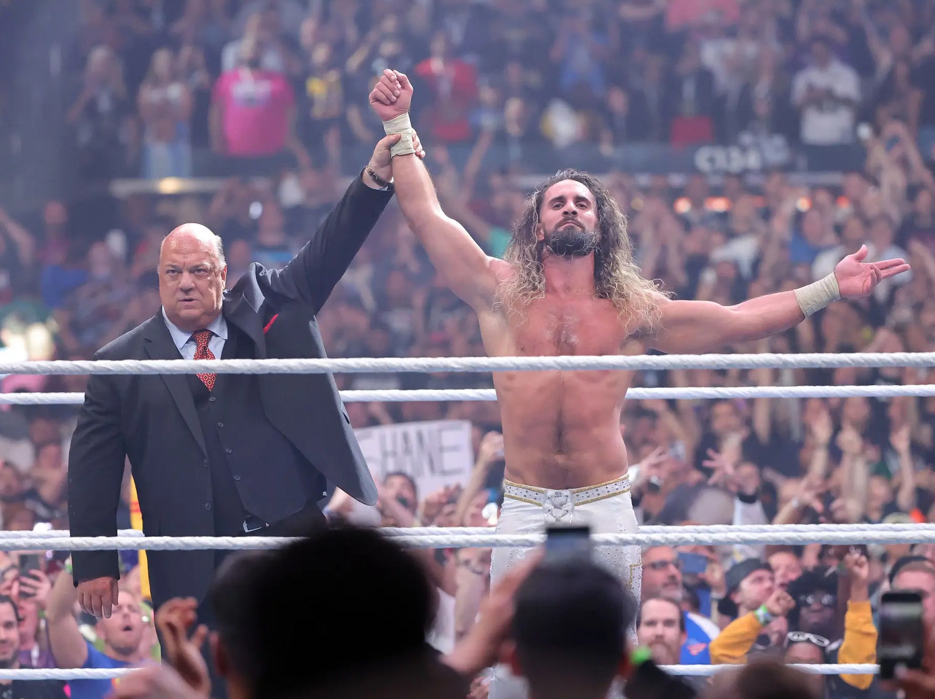 Paul Heyman Put On A Masterclass In Last Night's WrestleMania Main Event, Double-Turning And Aligning With Seth Rollins