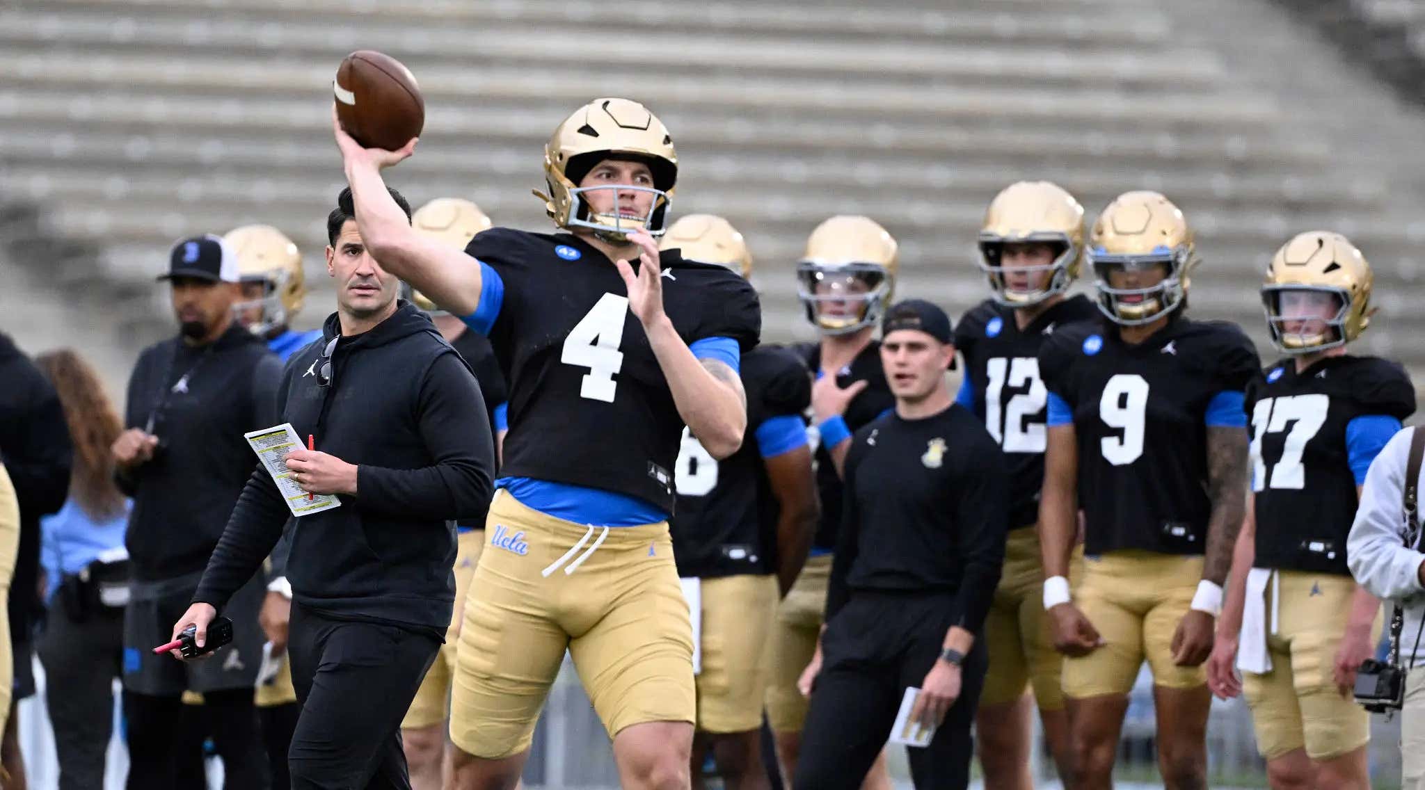 UCLA QB Joey Aguilar Commits to Tennessee, Completing a Swap for Nico Iamaleava