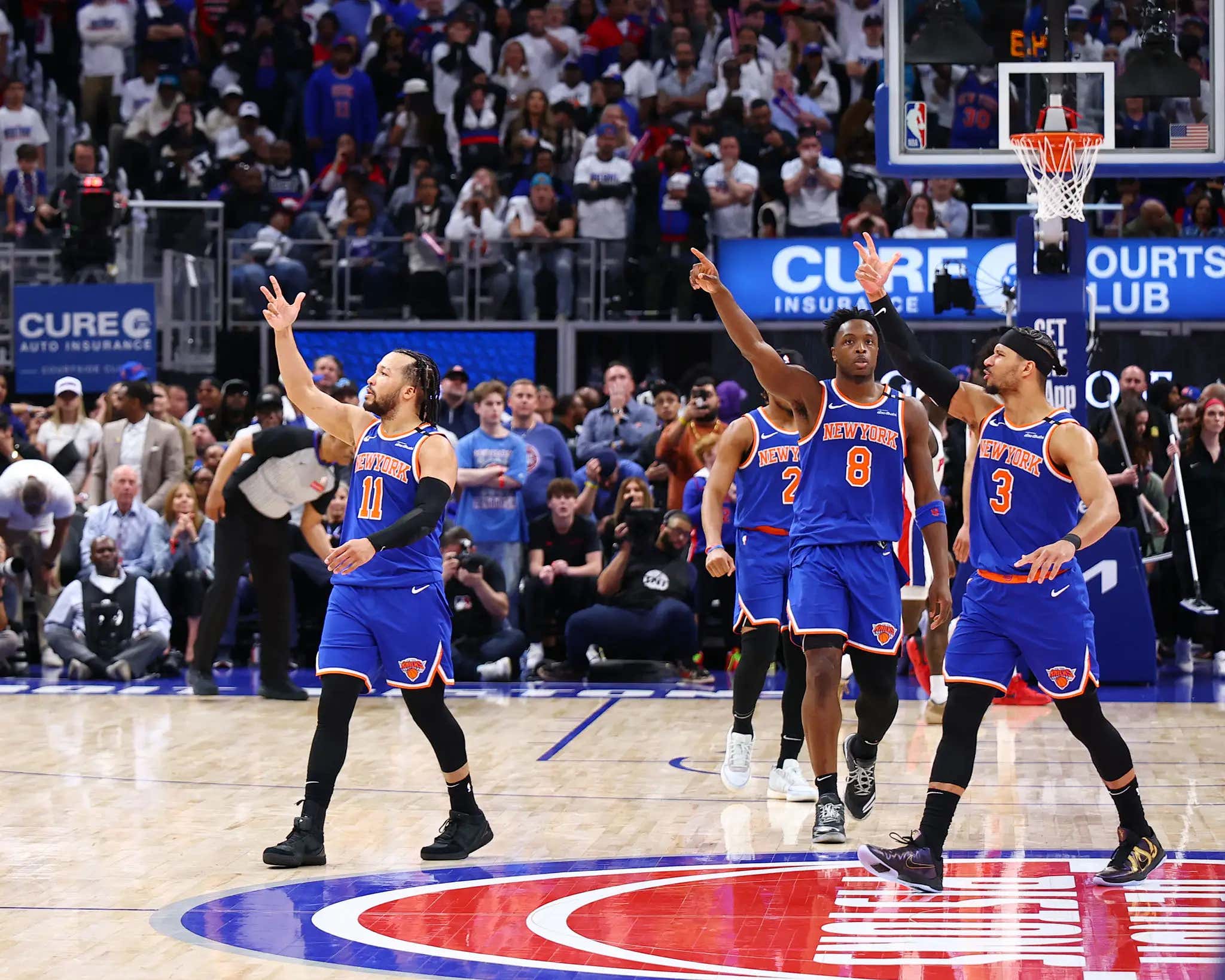 'Wasting Their Breath' - Mikal Bridges Tried Warning Pistons Fans A Week Ago That Their Pathetic Taunting Of Jalen Brunson Will End Poorly