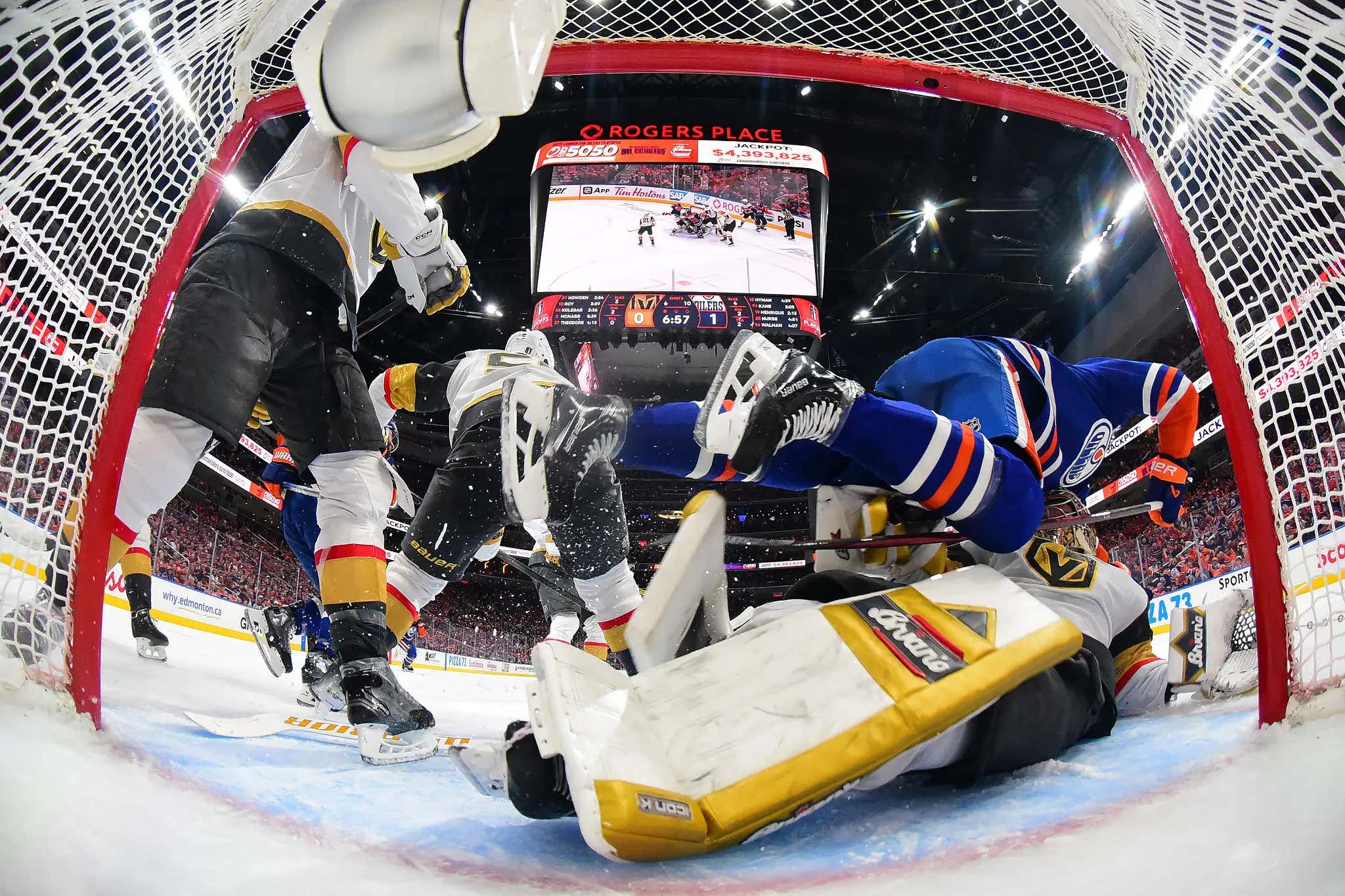 All These Years Later And There's Nothing Dumber In Sports Than Hockey Players Pushing Opponents Into Their Own Goalie
