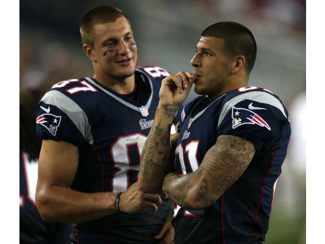 All Things Considered, Gronk Saying Aaron Hernandez Used to Whack Off in Team Meetings is the Least Surprising Thing Ever