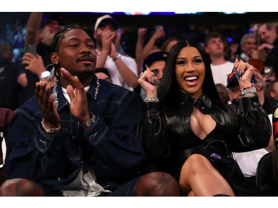 Report: A Source Says Cardi B Wishes Stefon Diggs 'Wouldn't Be a Scumbag and Flirt Back' With That Literal Boatload of Ladies