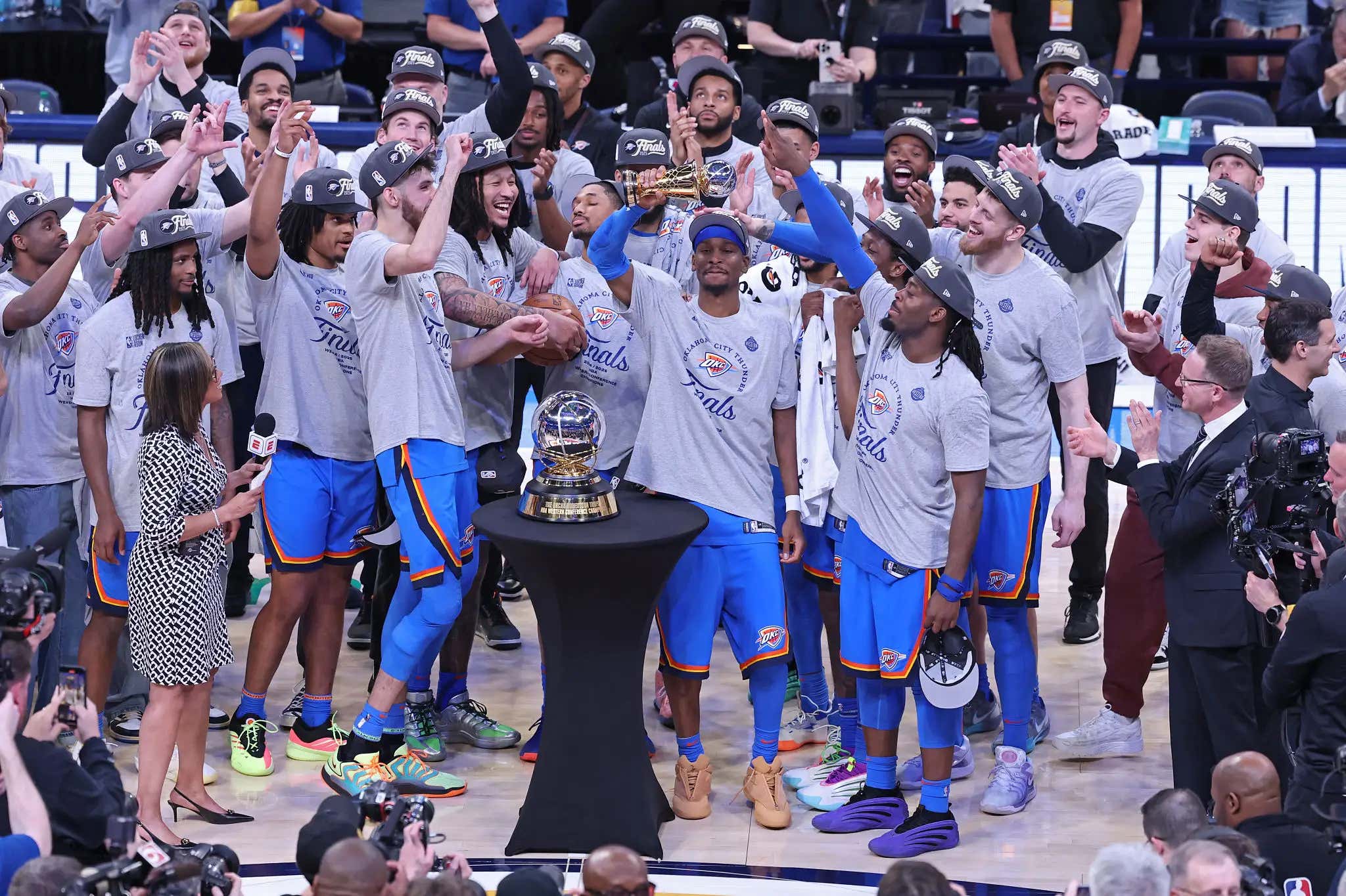 Leader: Shai Gilgeous-Alexander Made Sure To Close Out The Series In OKC Because He Wanted Thunder Fans To 'Celebrate, Go Home, Get Drunk'