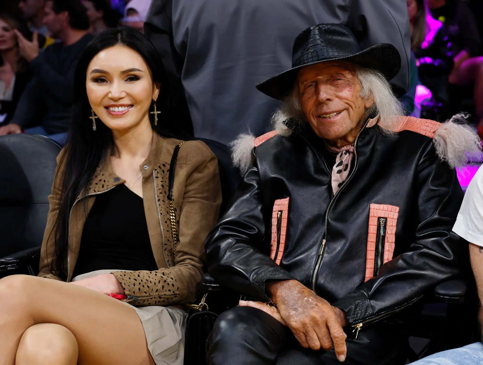Who The Fuck Is The Old Man Named James Goldstein Who Is At Every Big Time NBA Game Surrounded By Smokes?