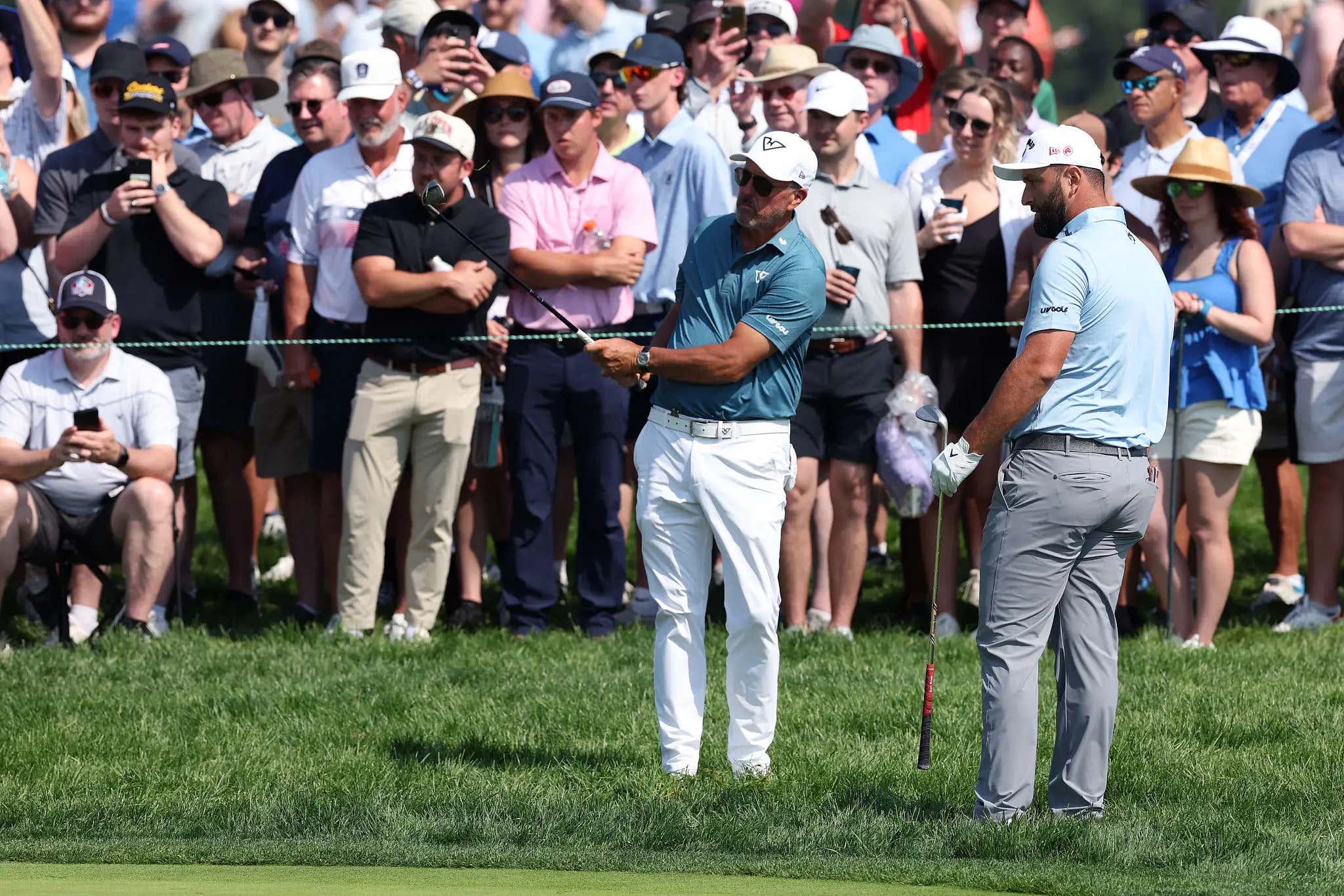 Give Us Carnage: The Rough At Oakmont Has Phil Mickelson Duffing A Bunch Of Chips, Looking Like A 20 Handicap Out There