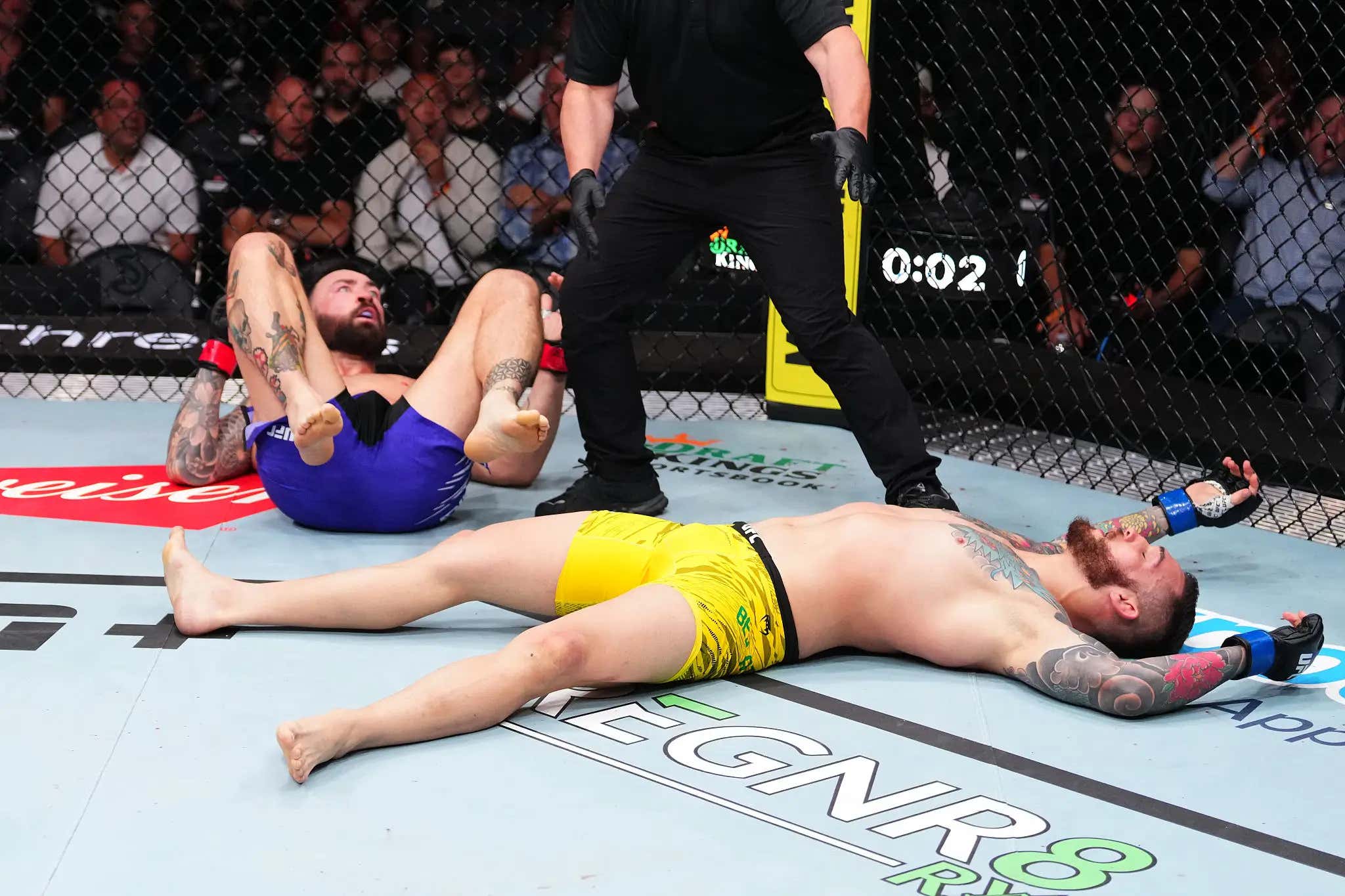 Brutal UFC Knockout Or Oscar-Worthy Acting? You Be The Judge