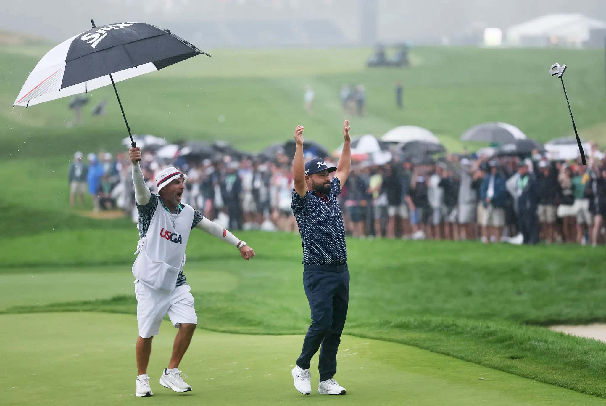 A Perfect US Open: Pure Chaos, Ridiculous Shots And J.J. Spaun Having Balls Of Steel To Drill An Absurd Winning Putt