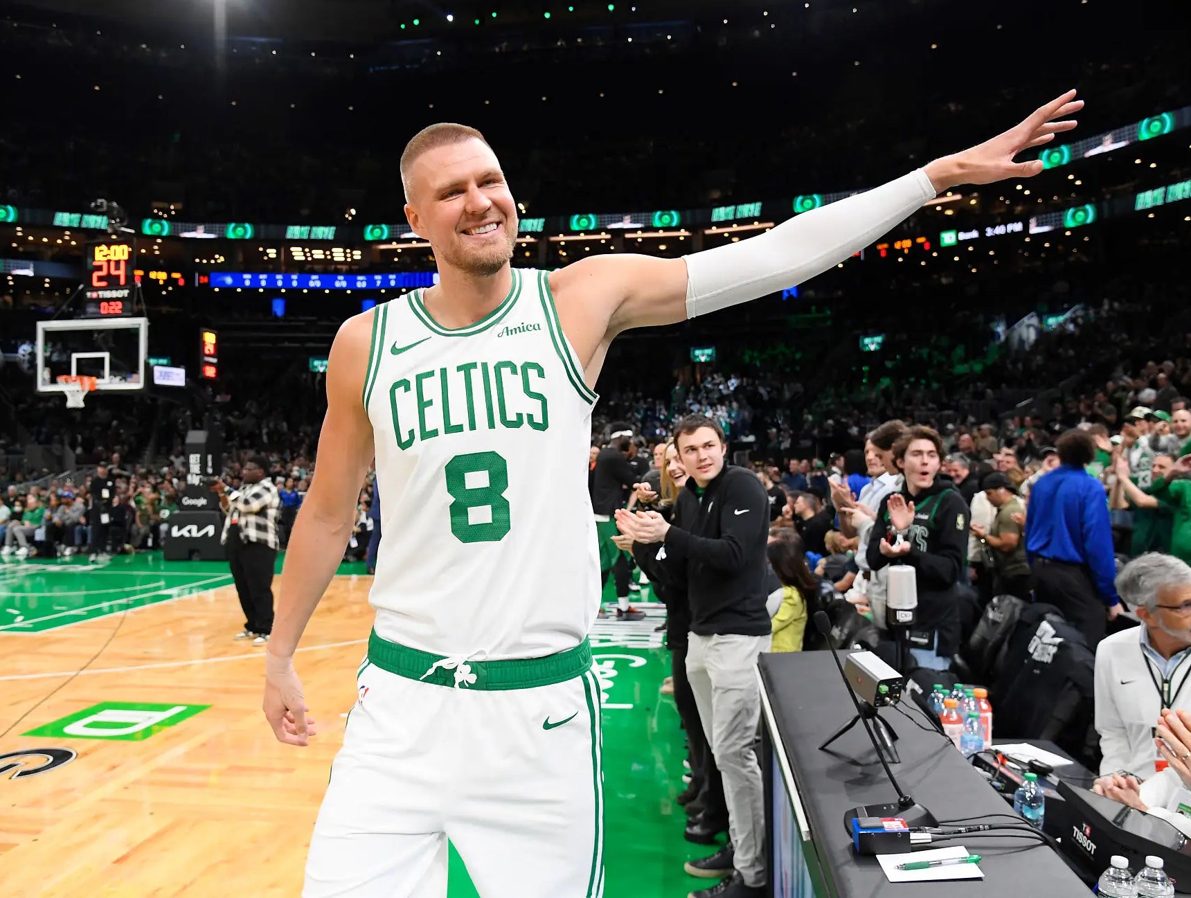 The Celtics Make Their Second Big Trade Of The Summer And Essentially Salary Dump Kristaps Porzingis To The Hawks