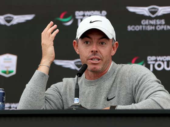 A Changed Man: Rory Got A New Haircut And Immediately Tried Bringing Back 'Not' Jokes And Hit PGA Frisco With A Brutal Ricochet Shot