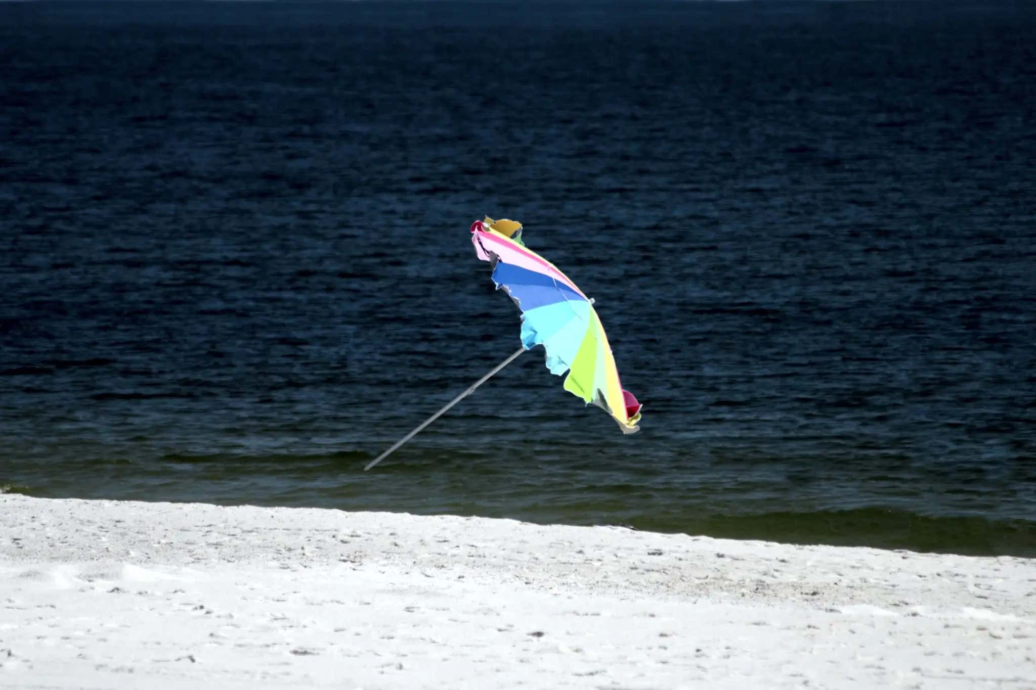 Correct Opinion: You Shouldn't Be Allowed On The Beach If You Can't Figure Out How To Keep Your Umbrella In The Sand