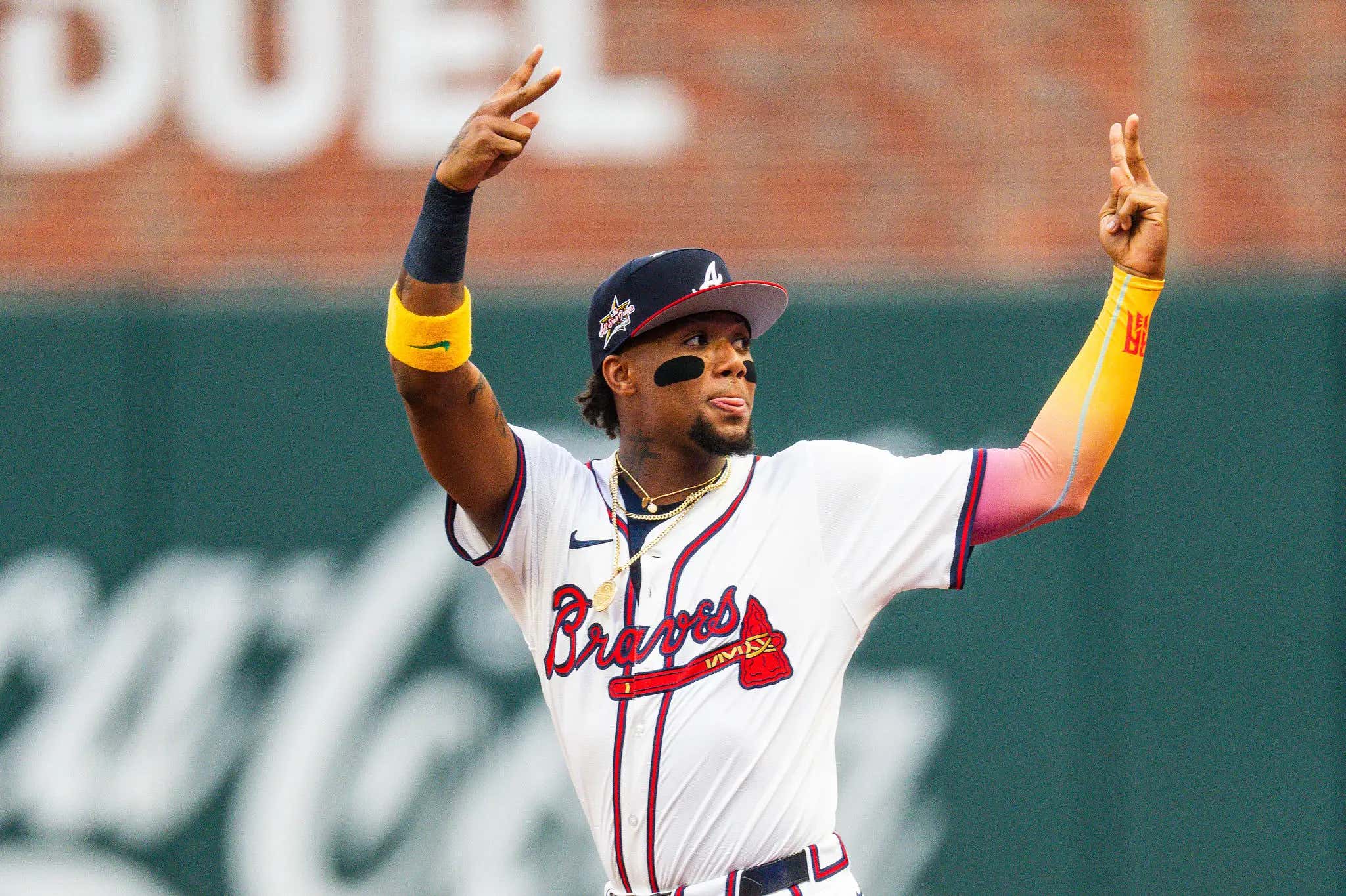 Ronald Acuna Jr. Just Made One Of The Most Absurd Throws You'll Ever See
