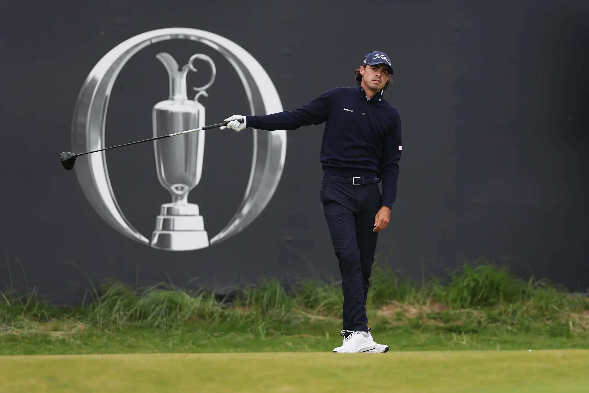 Good Start: Overnight Leader Jacob Skov Olesen Quickly Crashed Out Of Contention By Hitting First Two Tee Shots OB, Put Up An EIGHT On No. 1