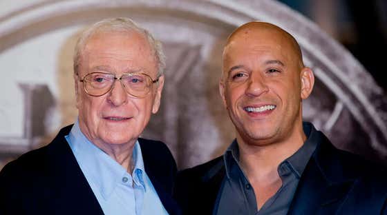 FAMILY: Vin Diesel Pushing Around Michael Caine In A Wheelchair Is A Beautiful Friendship That Should Bring A Tear To Your Eye