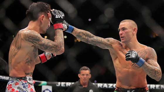 Dustin Poirier Didn't Get The Win In His Final Fight, But He Did Receive An All Time Send Off