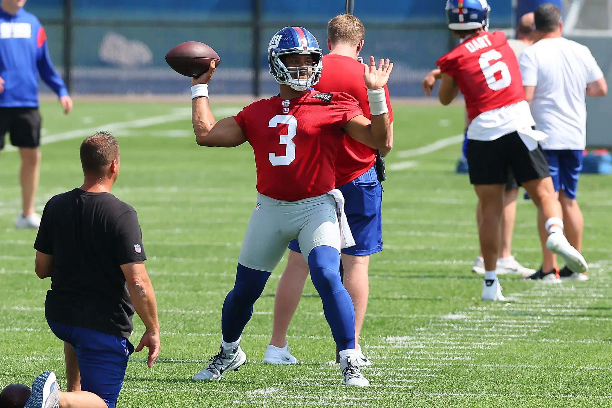 Giants Country, Let's Ride - Brian Daboll Wasted No Time Officially Naming Russell Wilson QB1 This Season, Keeps Hope Alive For The Future
