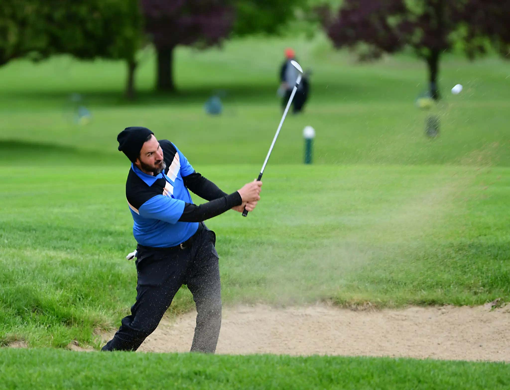 Nobody Has Ever Looked More Ridiculous During A Golf Tournament Than This Dude Using A Mini Putter At The PGA Championship Of Canada (It's Working Though)