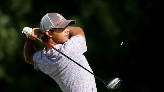 Charlie's Time: Charlie Woods Stole The Show At The Junior PGA Championship Today During His -6 Round, Goes Into The Clubhouse In 4th Place