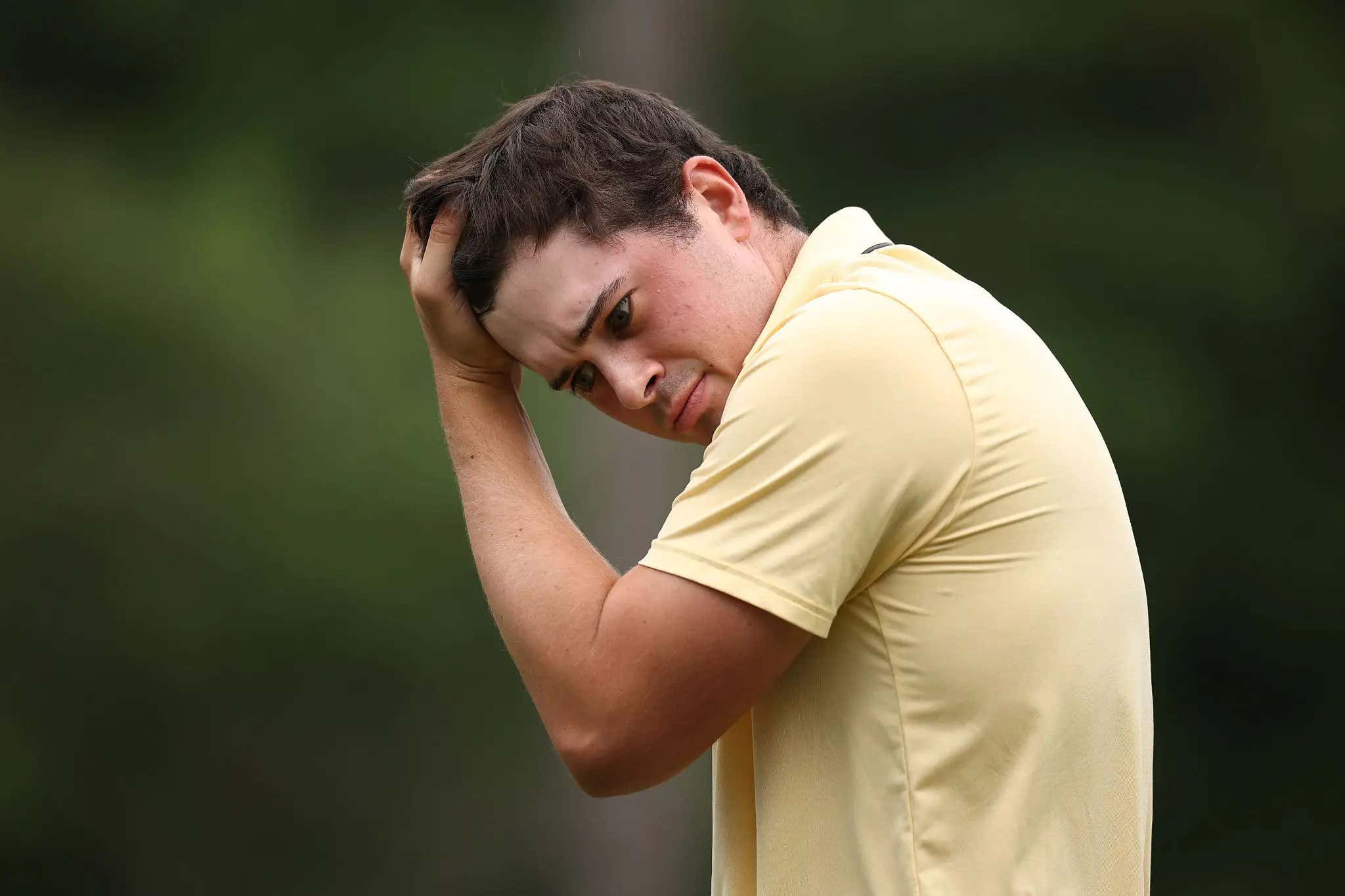 'Six Feet For Everything' -  Davis Thompson 3-Putted On 18 Yesterday To Miss The FedEx Cup Playoffs, Lost Out On Thousands Of Dollars