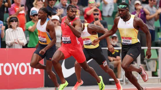 The Biggest Rivalry In Sports Is Currently Noah Lyles vs Kenny Bednarek After This Supremely Spicy Staredown