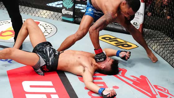 Someone Just Got Slammed Through The Crust Of The Earth At UFC