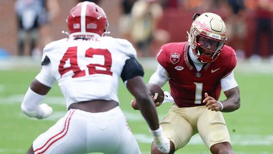 Florida State QB Thomas Castellanos Talked Crazy Shit About Alabama Since June and Then Went Out and Actually Kicked Their Ass