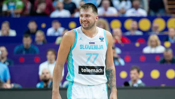 New Look Skinny Luka Doncic Made EuroBasket History By Becoming Just The 5th Player Ever To Record A Triple Double