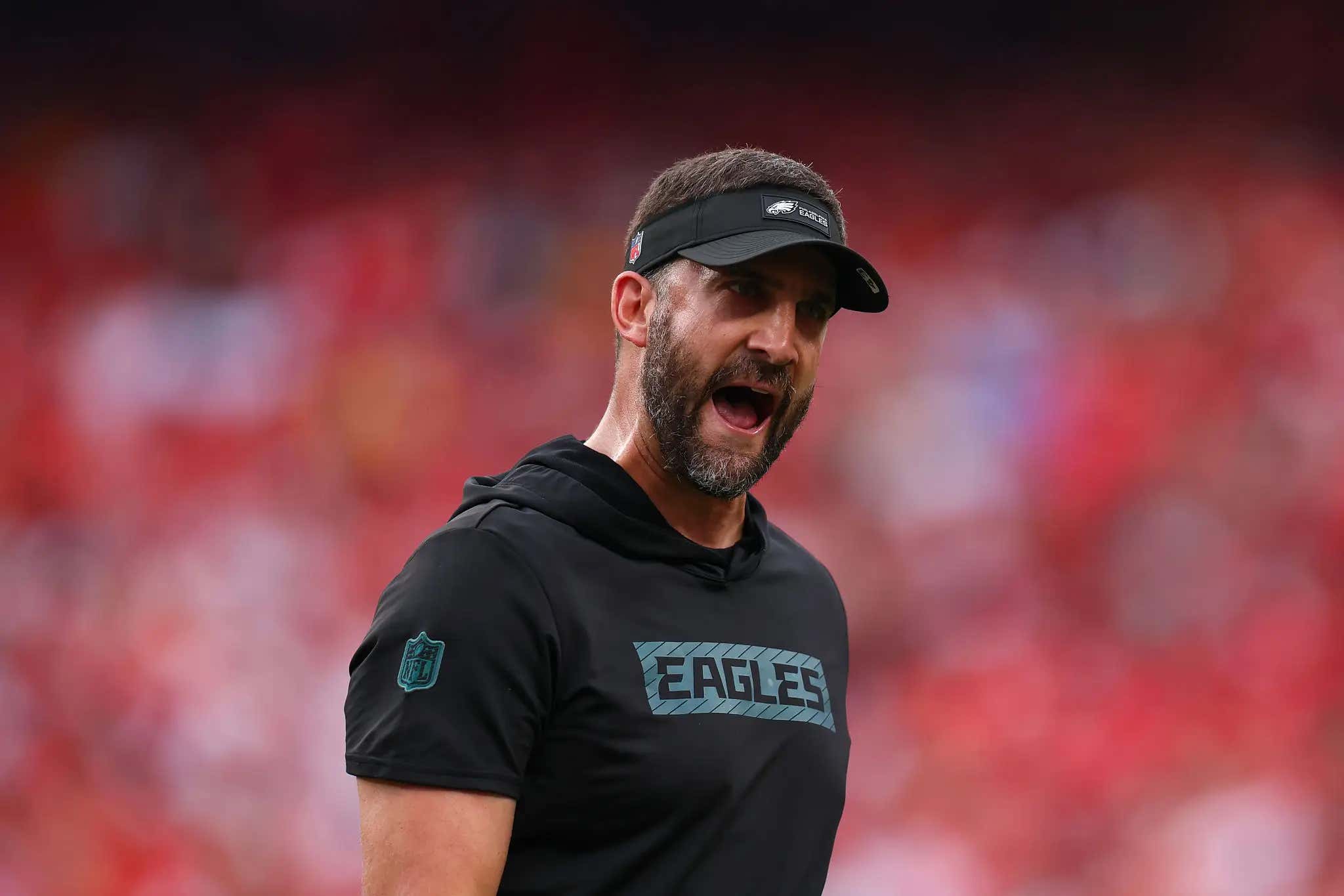 Nick Sirianni Could Start At QB For 31 Teams In The League After Seeing Him Launch This Challenge Flag (And The Eagles Beat The Chiefs. Again)