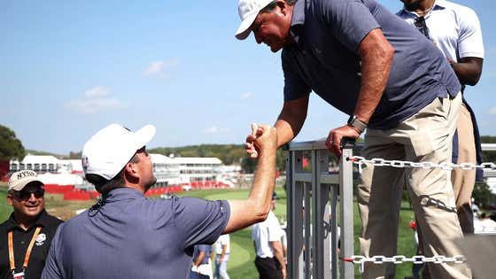 Geaux USA: We Got Coach O Firing Up The Crowd At The Ryder Cup, Time To Make Him Vice Captain And On The First Tee By Friday