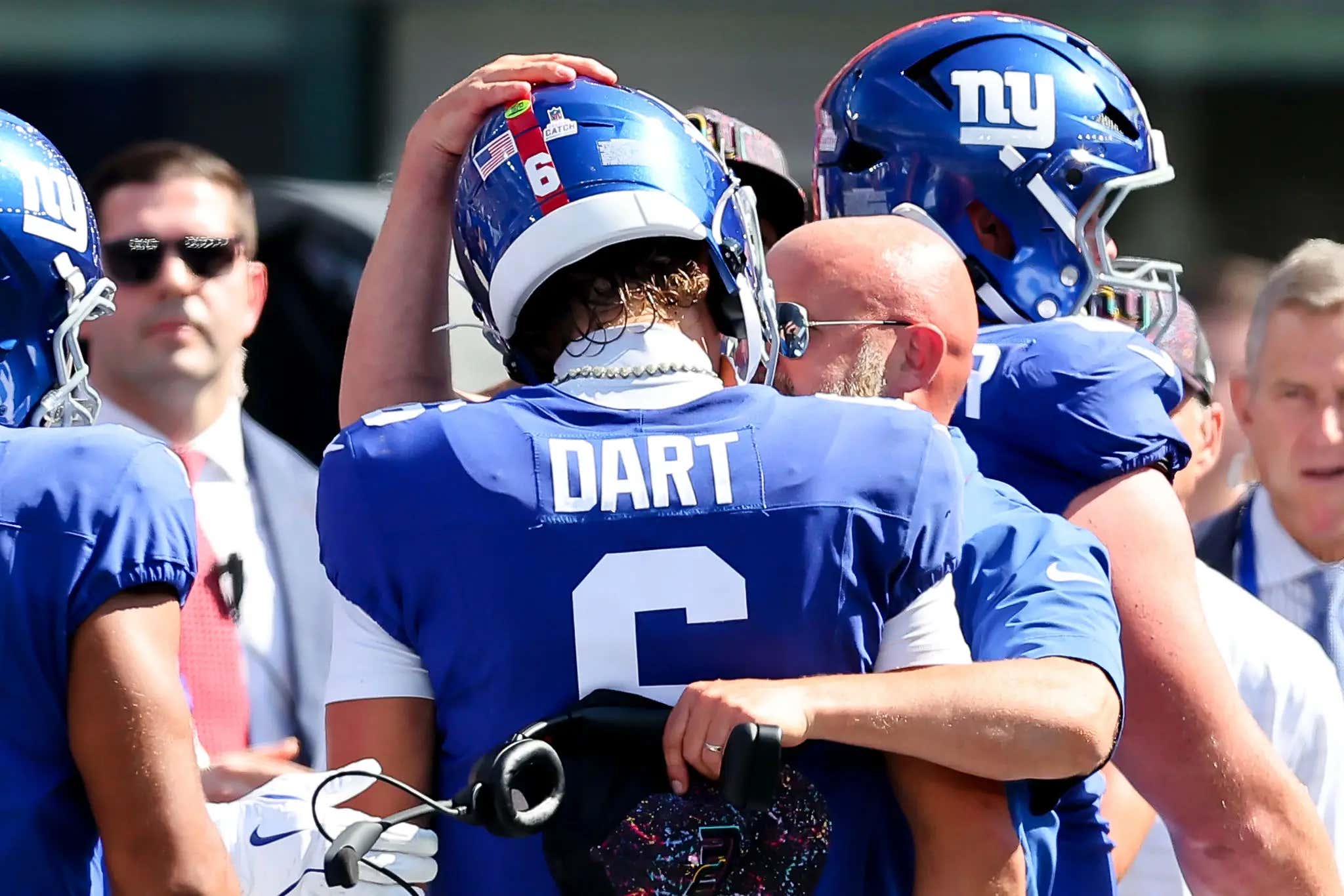 Once A Giant, Always A Giant: Brian Daboll Is Apparently Telling Coaching Candidates To Consider The Giants Job Because Of How Good Jaxson Dart Is