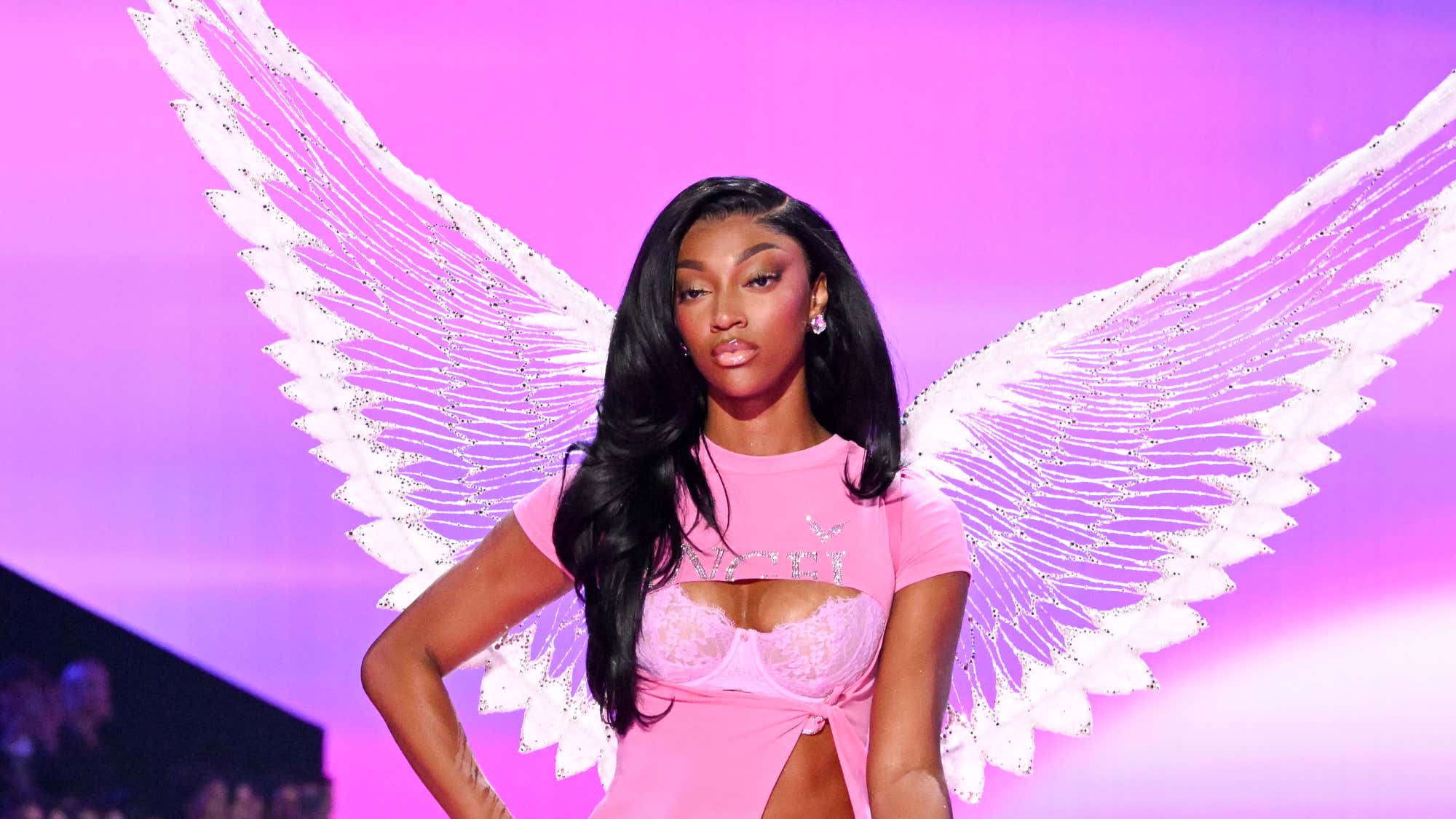 Angel Reese Takes A Shot At Her Haters After She Crushed Her Victoria's Secret Fashion Show Walk By Saying "That Walk So Nasty I Thought A H** Said Sum" | Barstool Sports