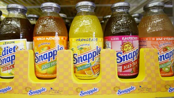 By The Grace Of God, Snapple Announced That Glass Bottles Are Returning To Stores This Month