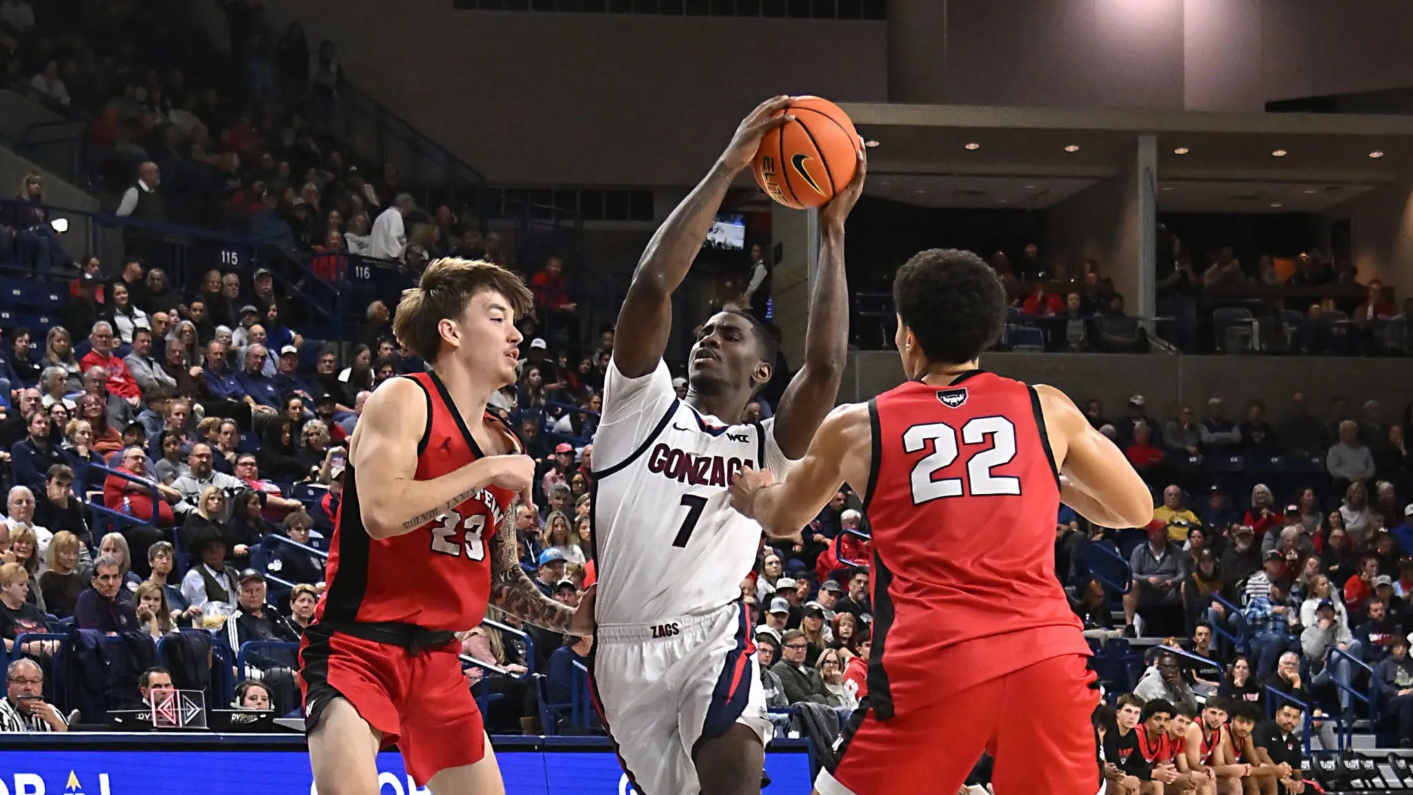 Only Way To Celebrate: Gonzaga's Tyon Grant-Foster Won In Court To Play Hoops This Year, 90 Minutes Later Played In An Exhibition Game With His Legal Team In The Stands