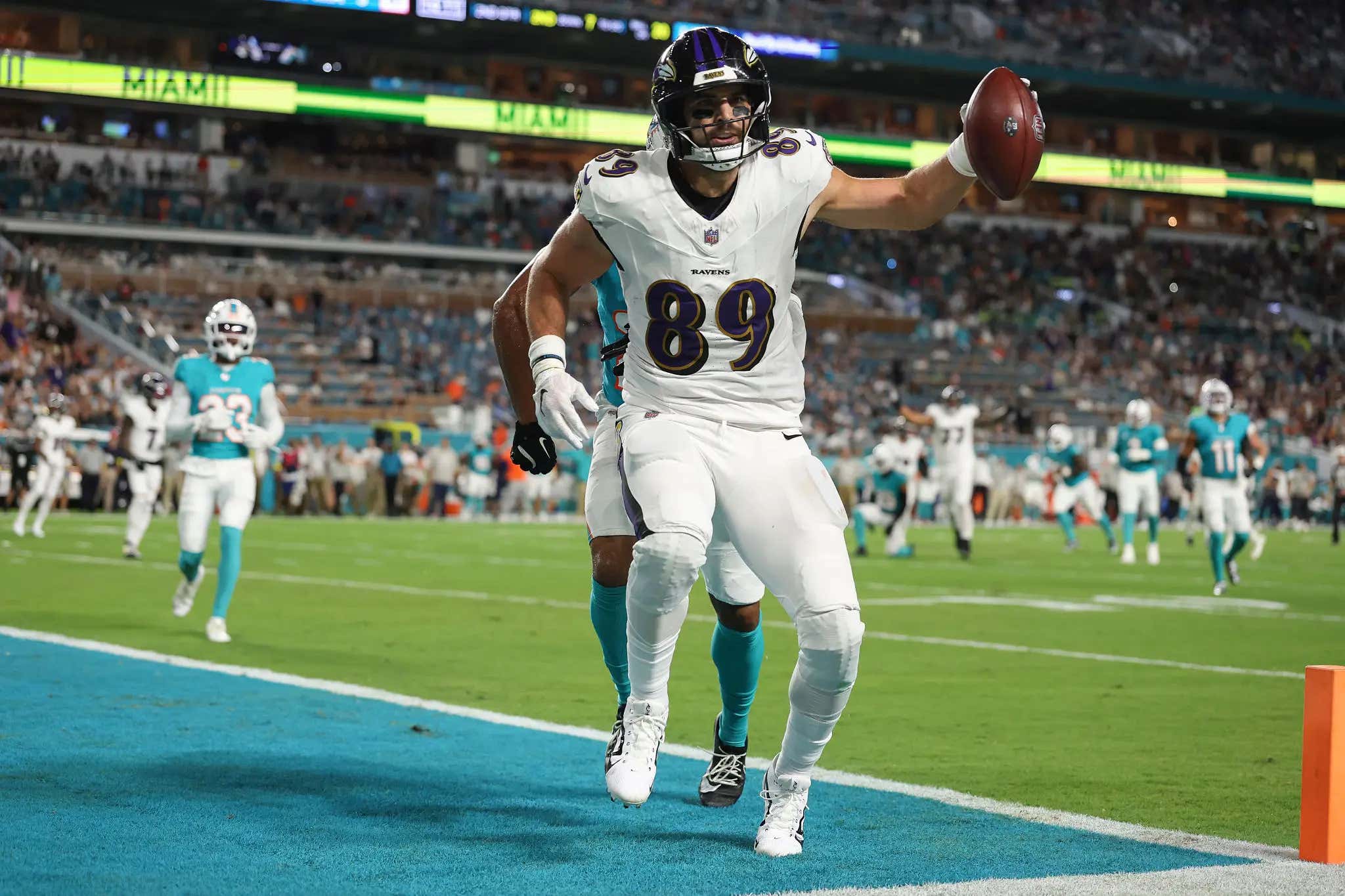 Ravens Dominate A Dead Dog Of A Dolphins Team 28-6 To Keep The Train Rolling