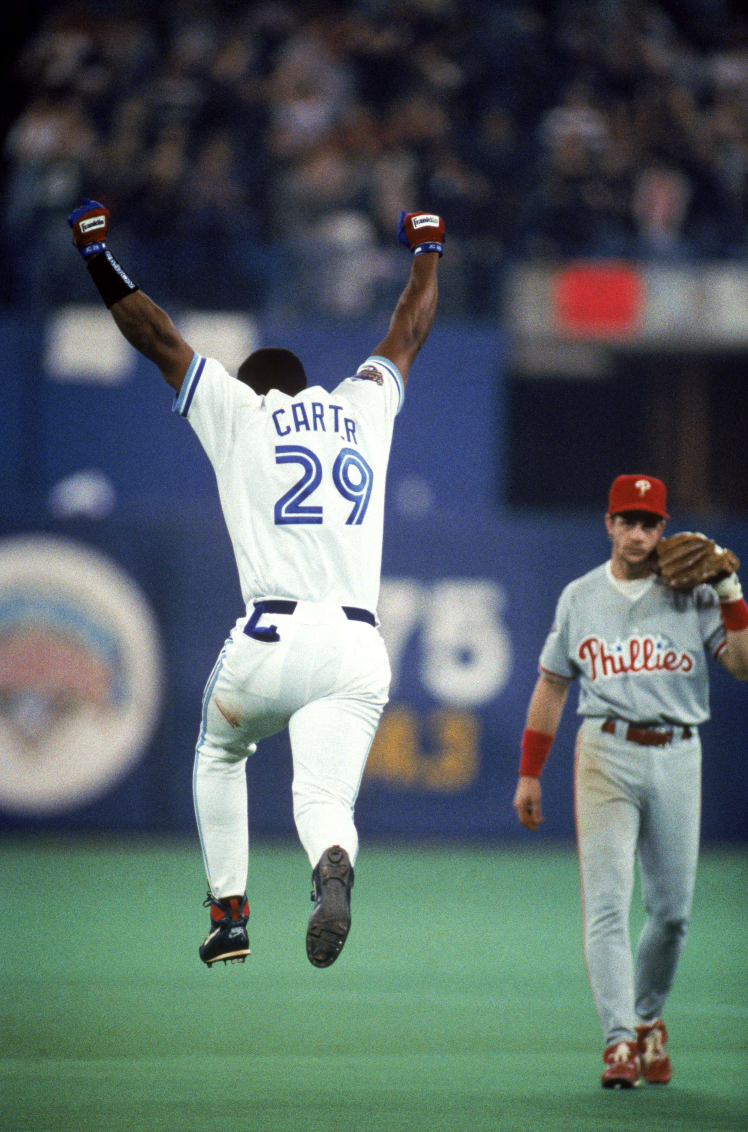 33 Years After His Walk Off World Series Winning Home Run, The Toronto Blue Jays Are Giving Joe Carter His Very Own Statue....But Why Did They Wait So Long?