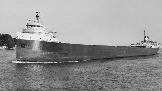 The Edmund Fitzgerald Sank In Lake Superior 50 Years Ago Today