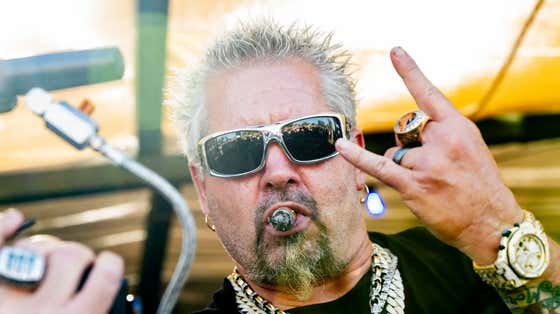 Guy Fieri Suffers BRUTAL Injury After Ripping His Entire Quad In Half During "Flavortown Food Fight" Shoot
