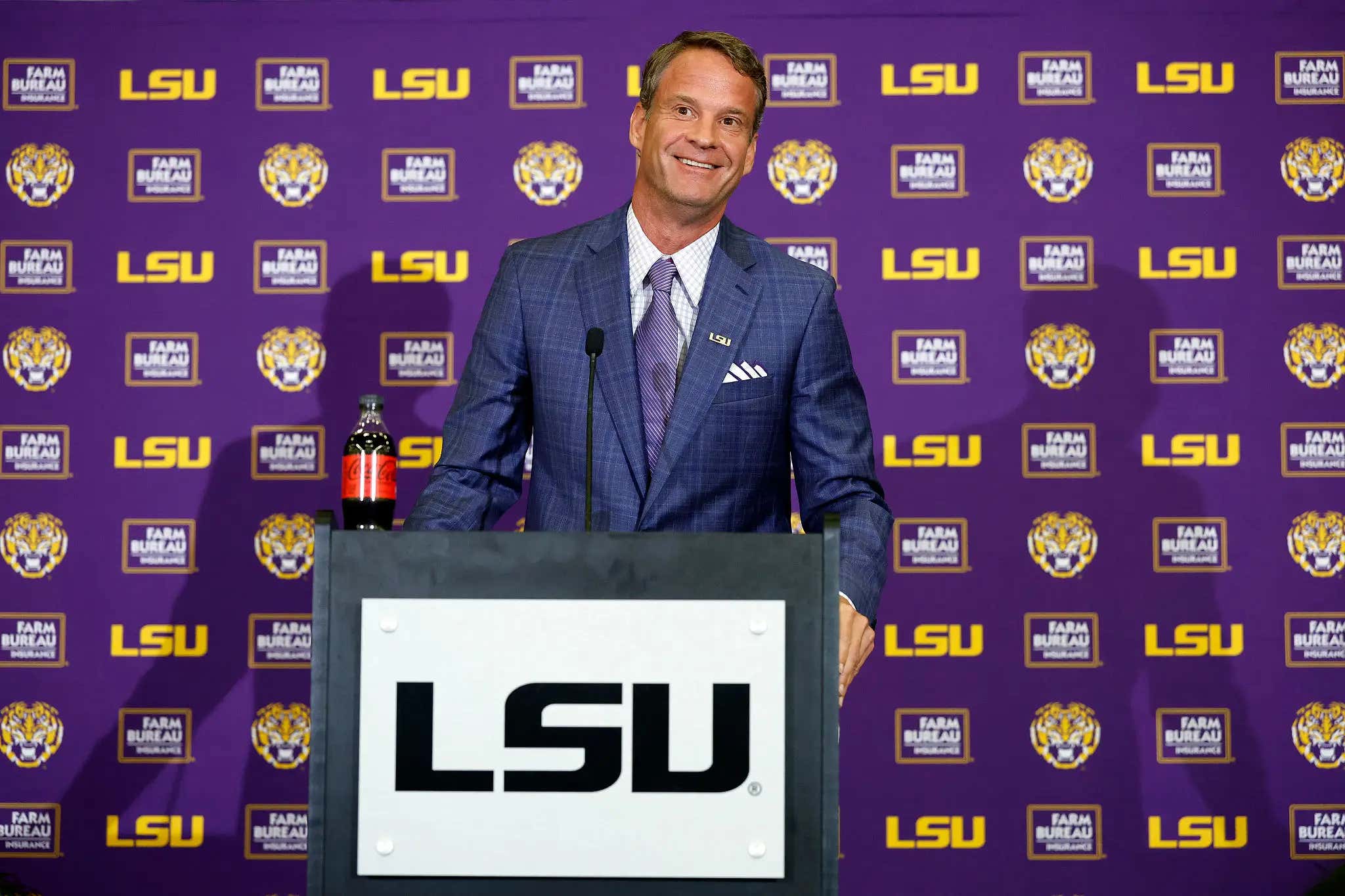Bring in the National Guard: Lane Kiffin&#x27;s First SEC Game as LSU&#x27;s Coach Will be at Ole Miss