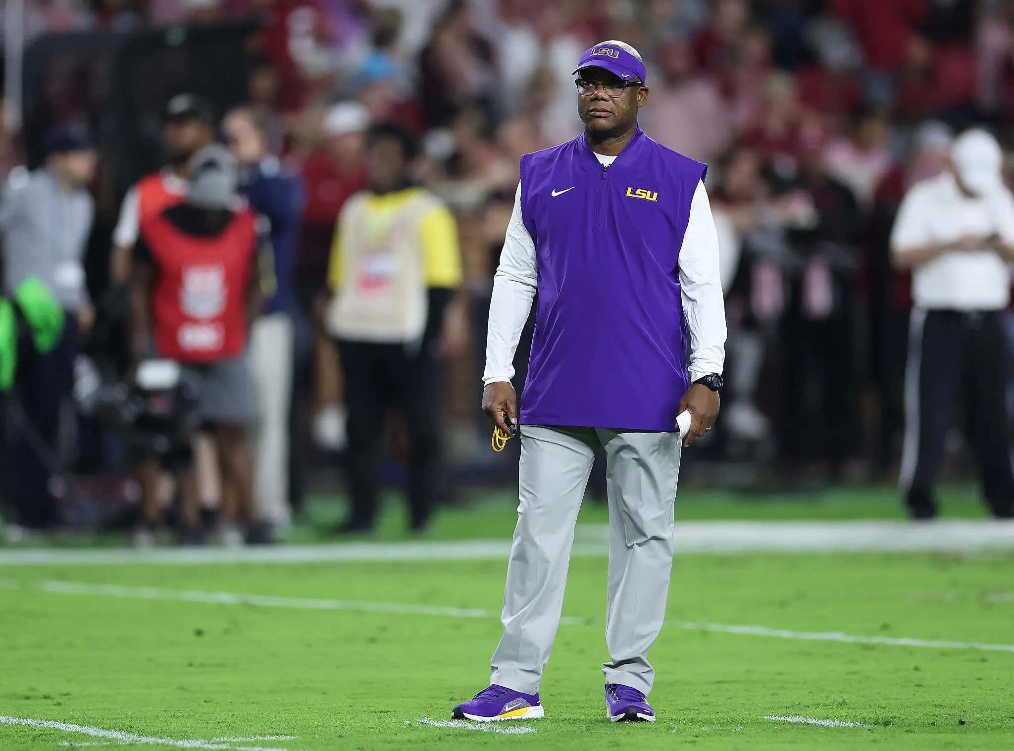 Reverse Uno Card: Ole Miss Is Hiring LSU's Interim Head Coach Frank Wilson To Its Staff