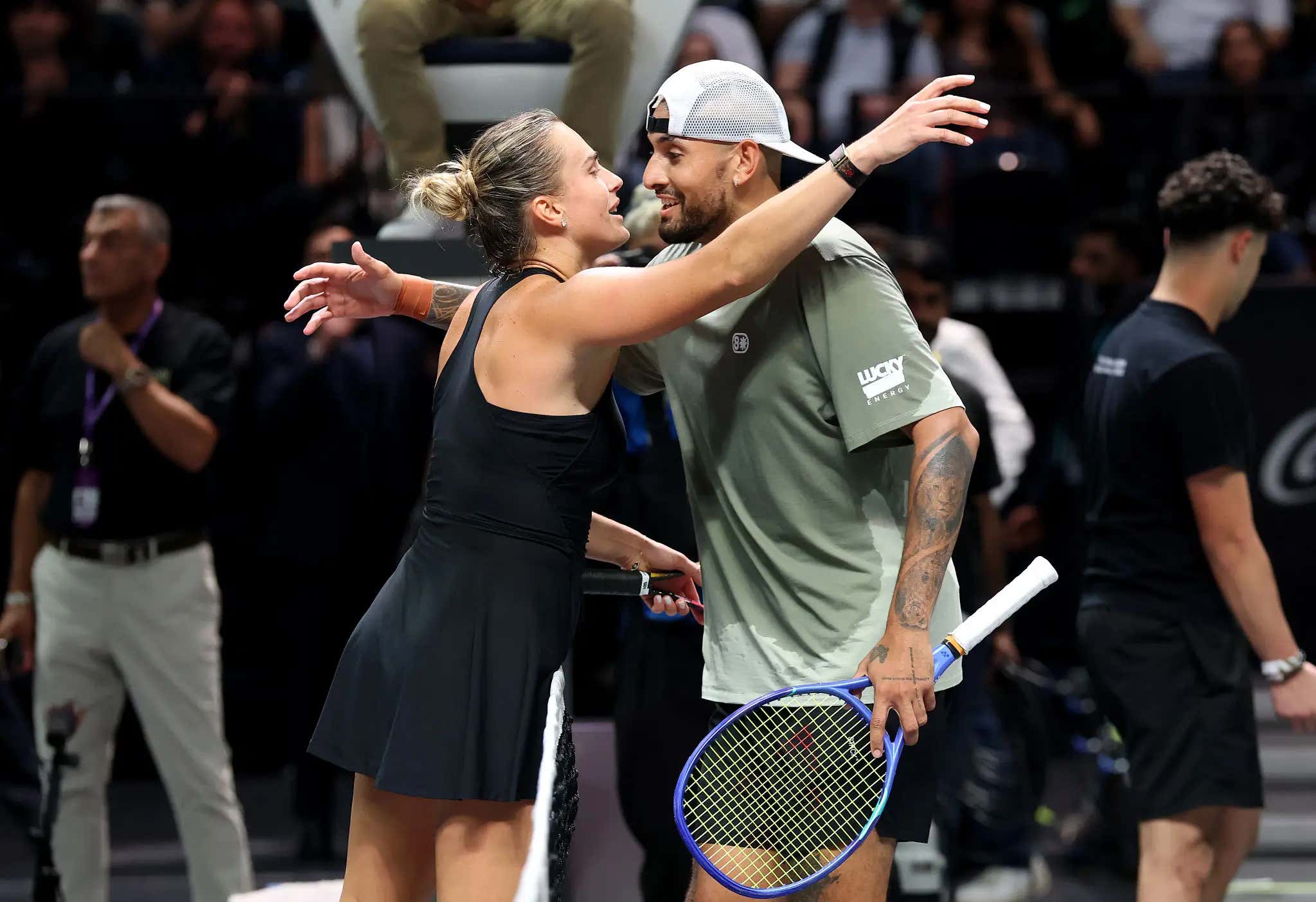 Nick Kyrgios Officially Beat World Number 1 Aryna Sabalenka In The "Battle Of The Sexes", Or One Of The Most Boring Tennis Exhibitions Of All Time