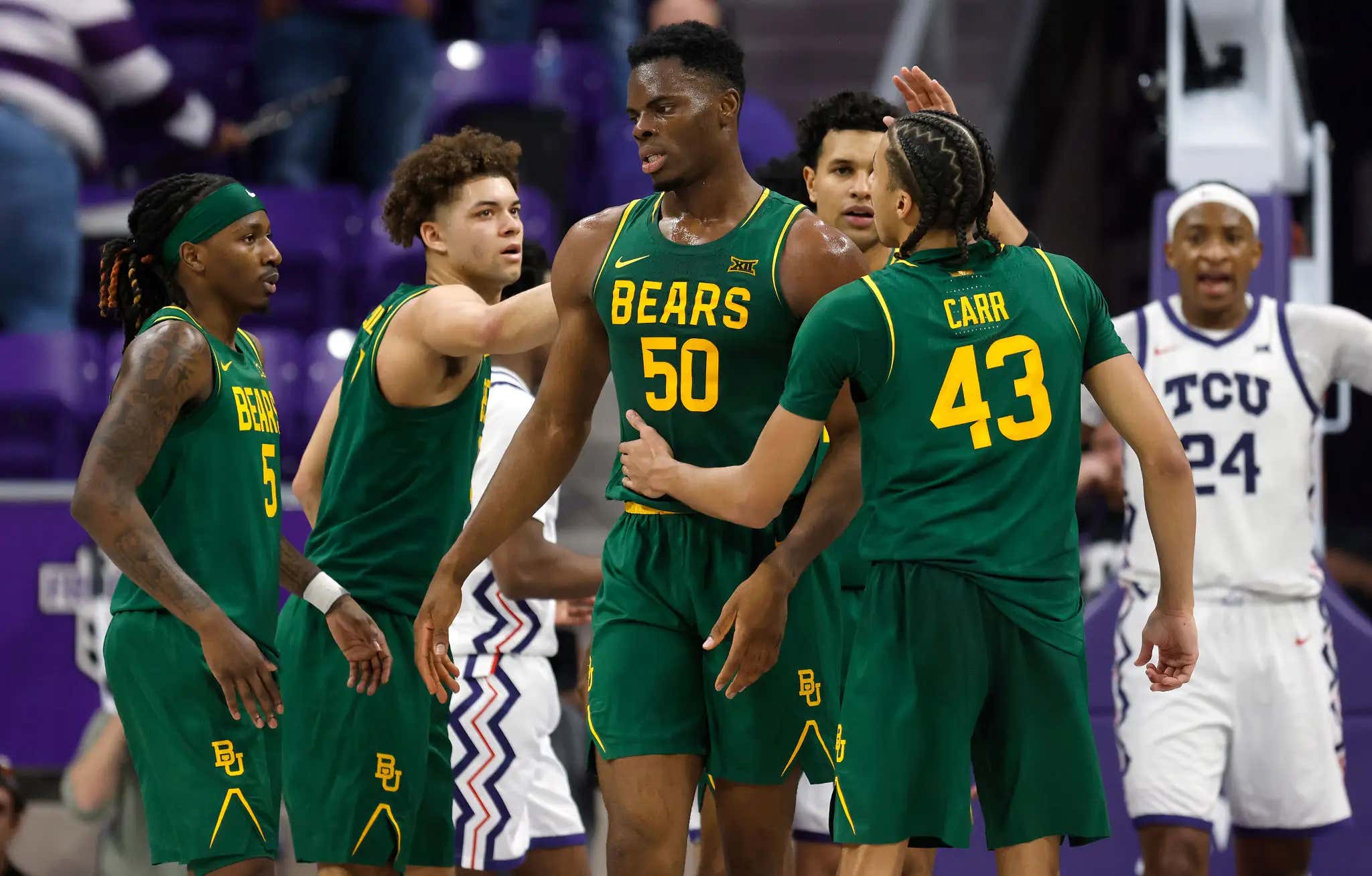 The New Era - James Nnaji, The 31st Pick Of The 2023 NBA Draft, Made His Debut For Baylor Today Wearing A Random Jersey And Got The Shit Booed Out Of Him By TCU Fans