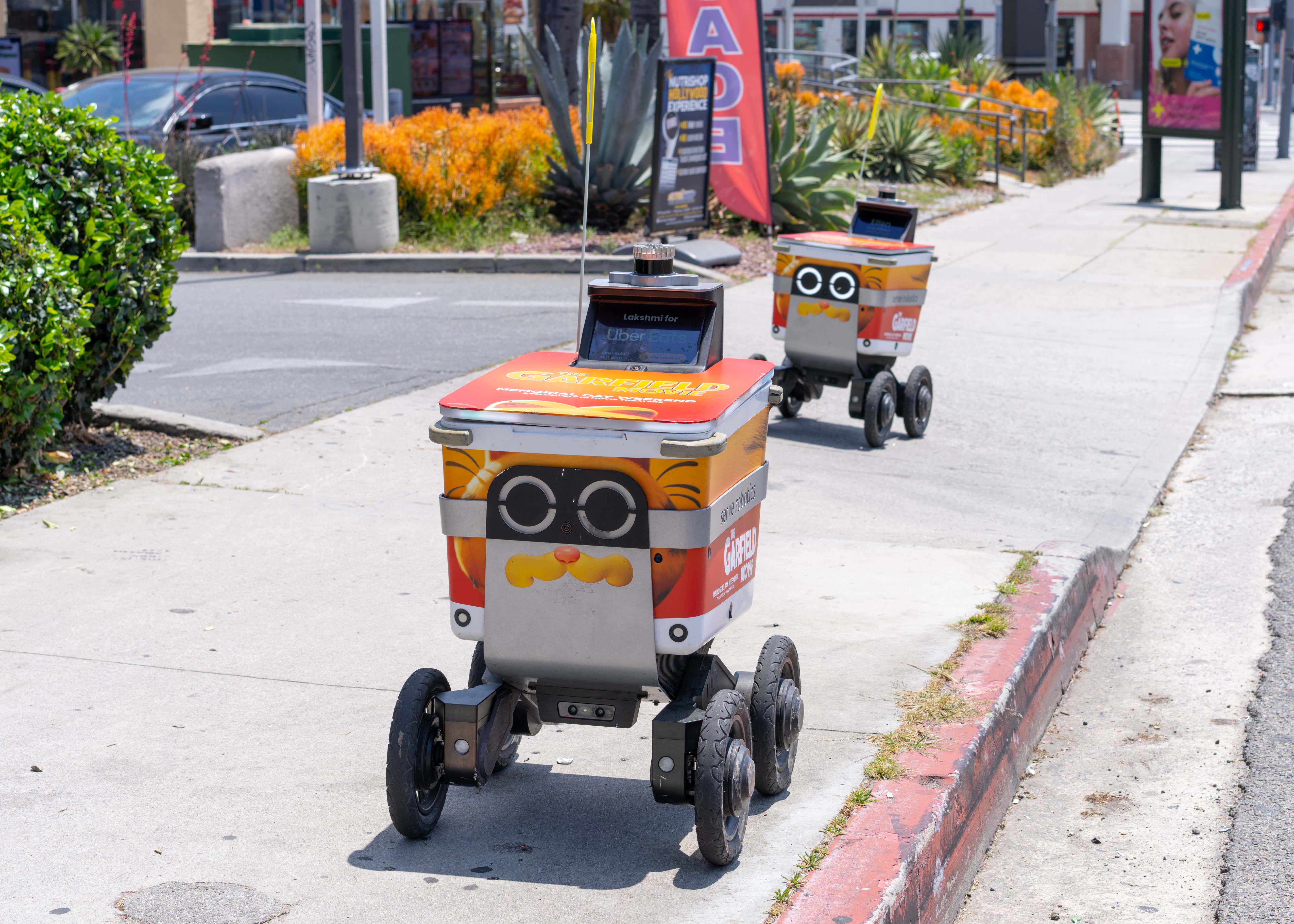 WATCH: The War Against Self-Driving Food Delivery Robots Has Begun
