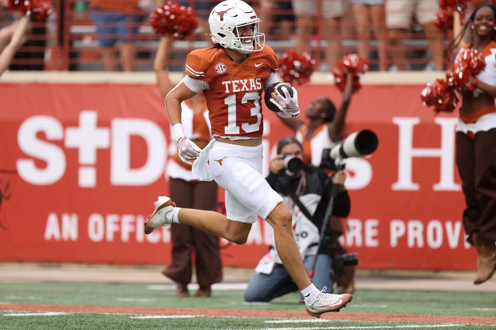 Former Texas WR Parker Livingstone Commits to Oklahoma After Being Potentially Forced Into the Transfer Portal