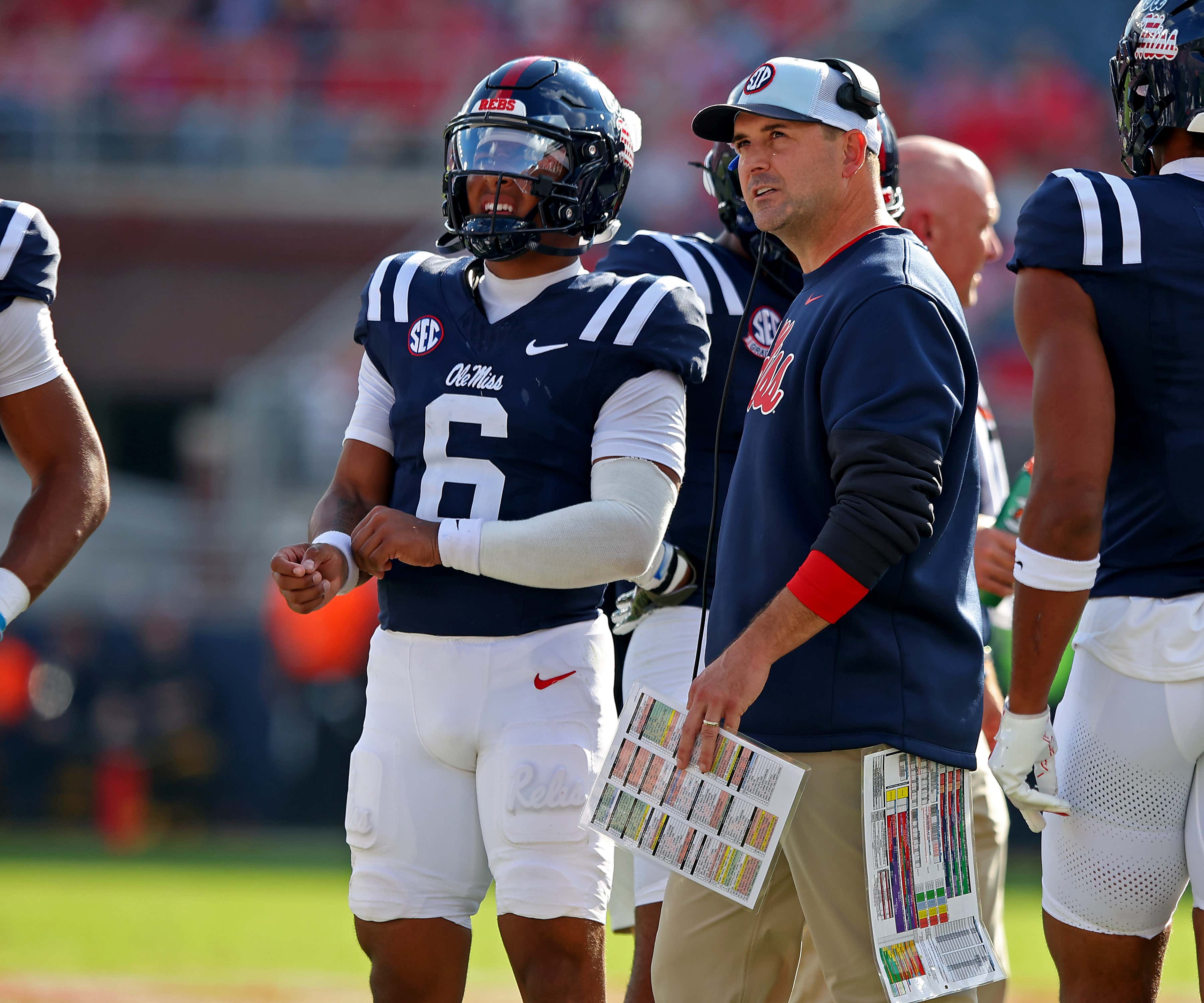 "He Ain't Waking Up For Midnight Feedings" – Ole Miss Coach Joe Judge Educates His Player's Pregnant Mothers On Importance of Letting Daddy Sleep Through The Night