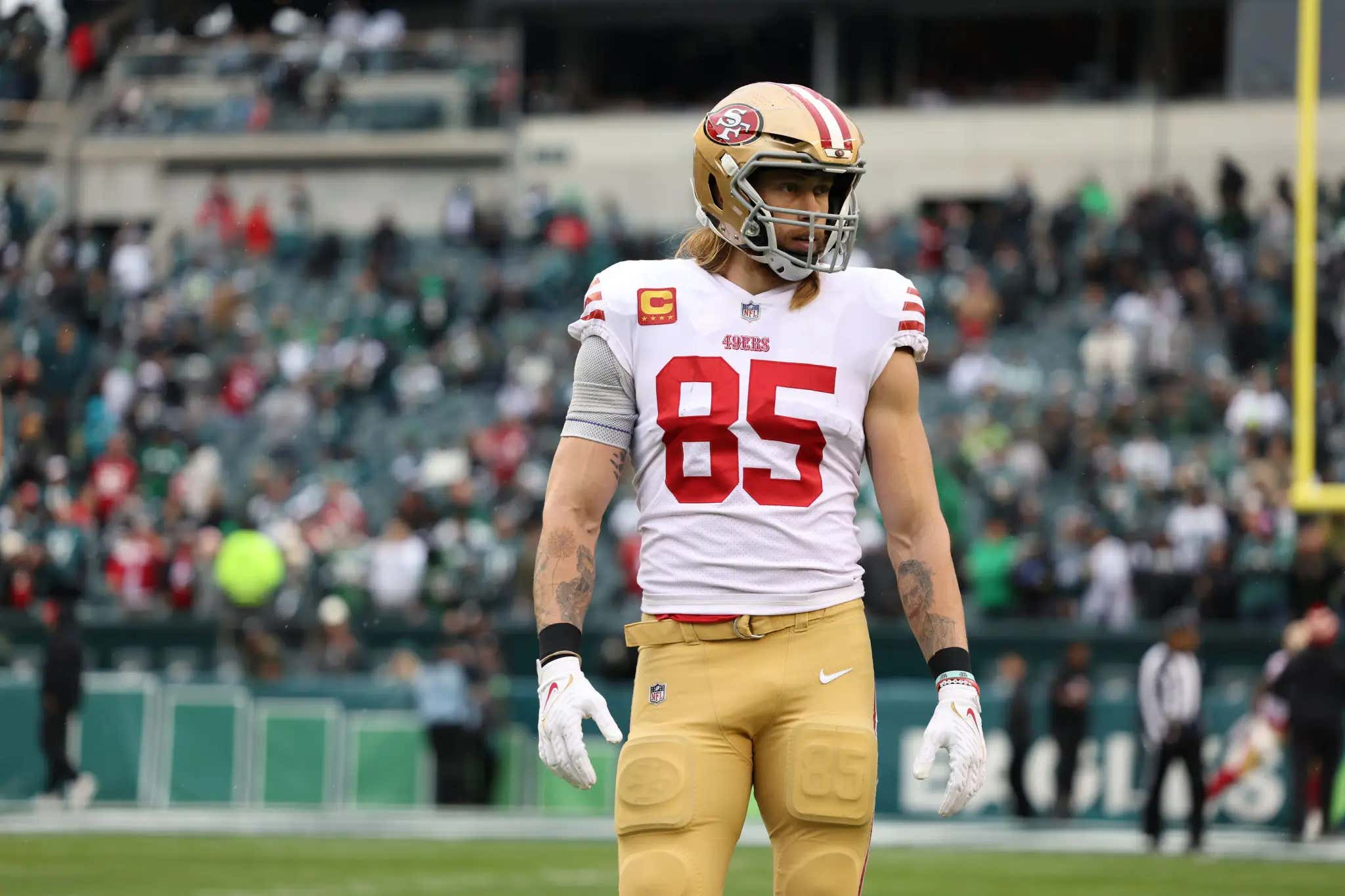 It's So Sweet That George Kittle Thinks That Eagles Fans Hate Every Team Equally